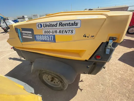 2018 Atlas Copco XAS185KD7 T4F Air Compressor