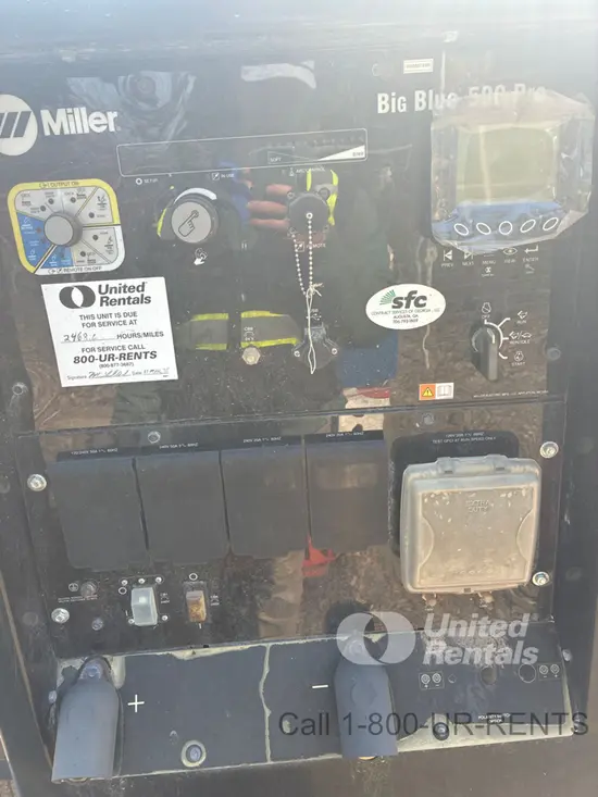 2021 Miller Welders BIG BLUE 500PRO Welder