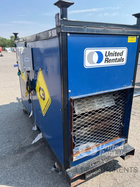 2021 Campo Equipment DF1600RE3D Heater