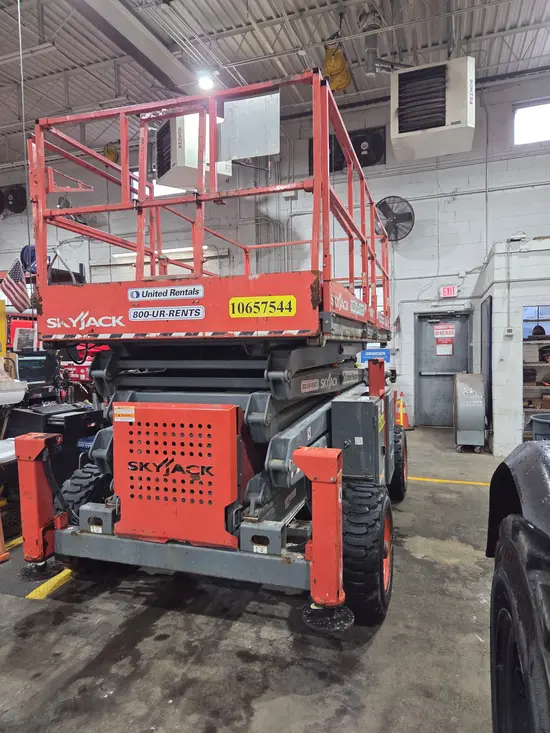 2017 Skyjack SJ8841RT Rough Terrain Scissor Lift