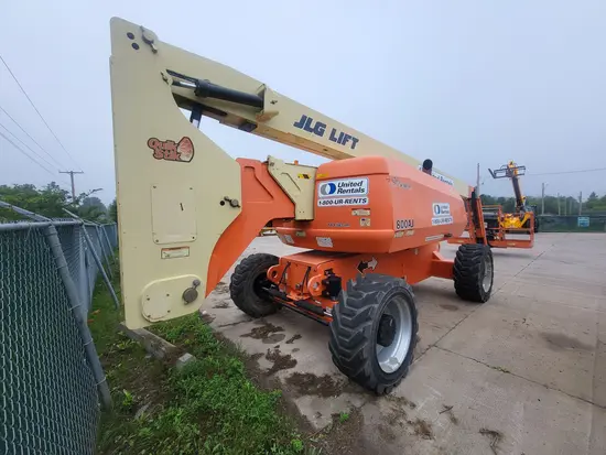 2017 JLG 800AJ Articulating Boom Lift