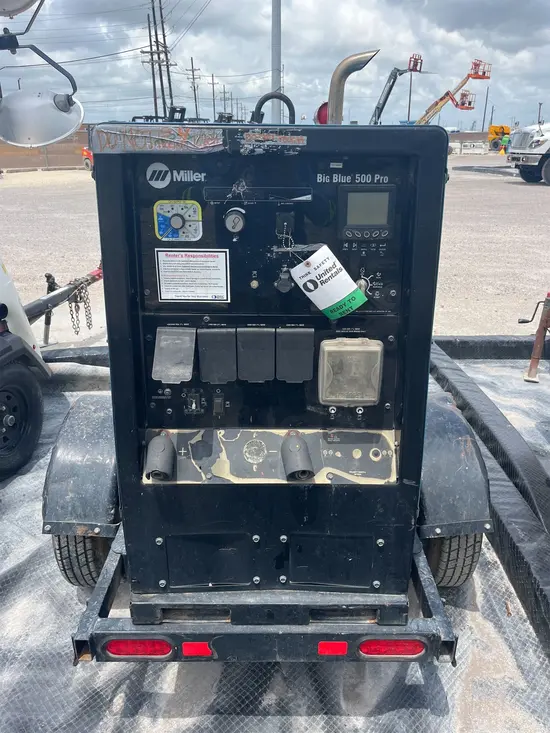 2020 Miller Welders BIG BLUE 500PRO Welder