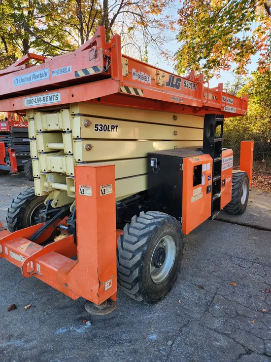 2017 JLG 530LRT Rough Terrain Scissor Lift