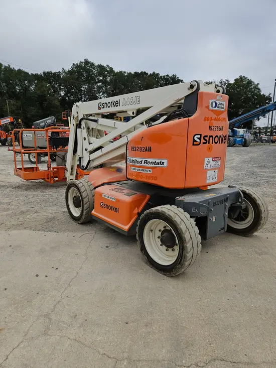 2017 Snorkel A46JE Articulating Boom Lift