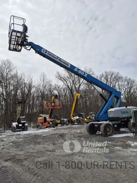 2017 Genie S-80X Boom Lift