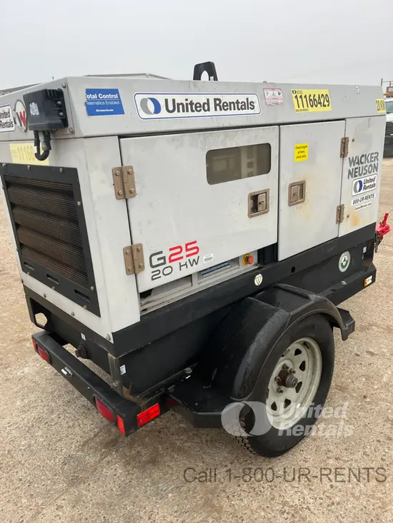 2021 Wacker Neuson G25 T4F Diesel Generator