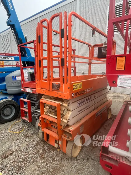 2019 Snorkel S3226E Scissor Lift