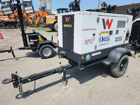 2022 Wacker Neuson G50 T4F Diesel Generator