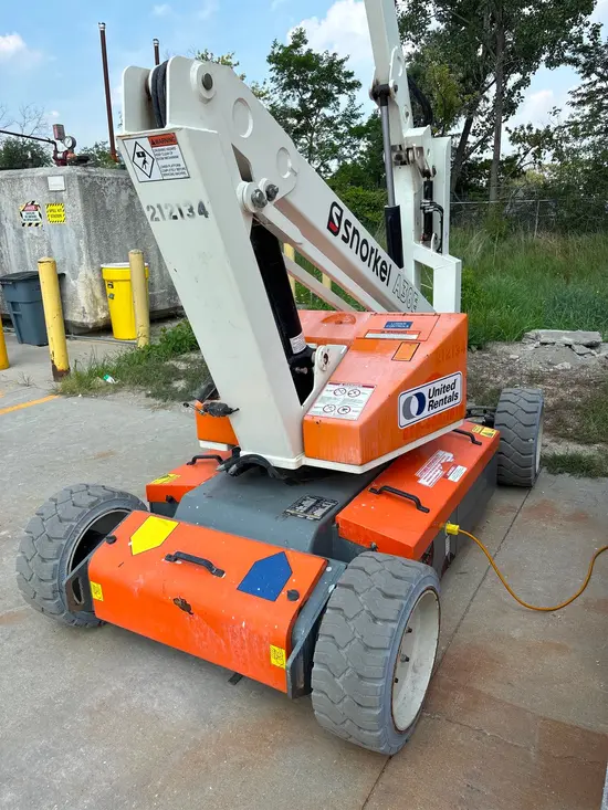 2018 Snorkel A38E Articulating Boom Lift
