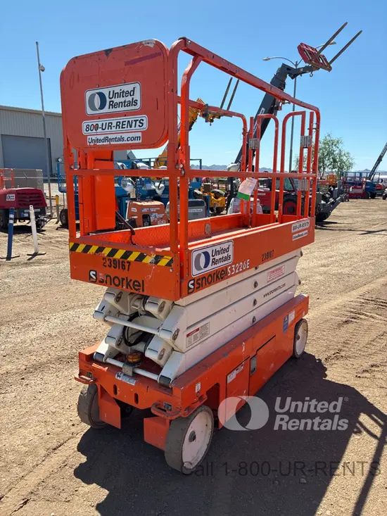 2019 Snorkel S3226E Scissor Lift