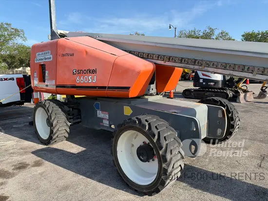 2021 Snorkel 660SJ Boom Lift
