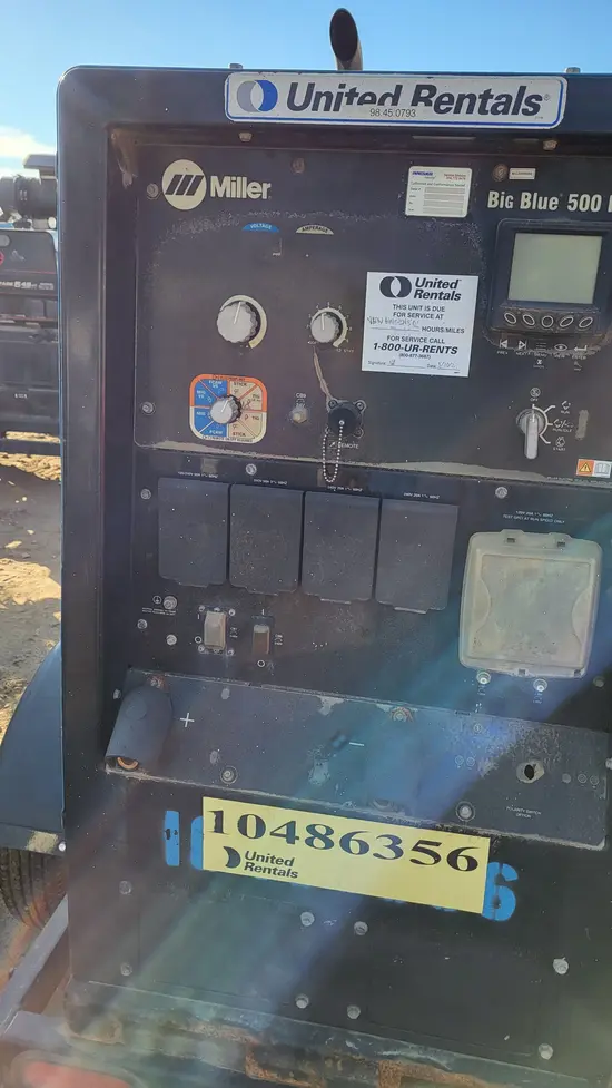 2016 Miller Welders BIG BLUE 500PRO Welder