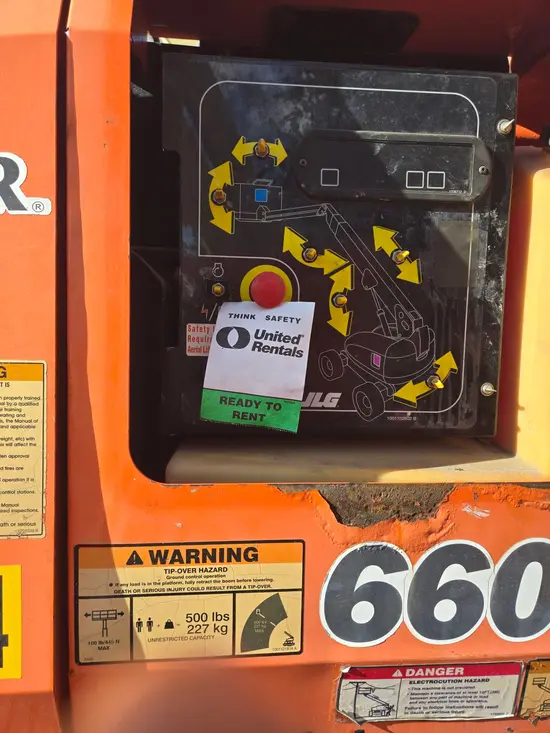 2017 JLG 660SJ Boom Lift