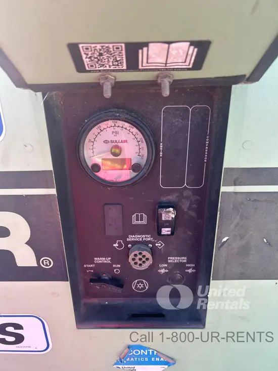 2020 Sullair 185DPQ-KU-T3 Air Compressor