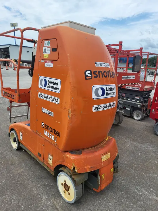 2019 Snorkel MB20J Vertical Mast Boom Lift