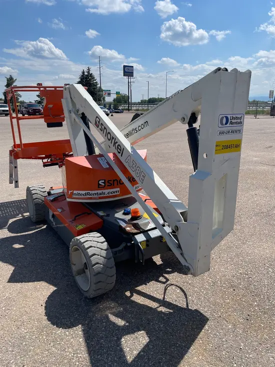 2018 Snorkel A38E Articulating Boom Lift