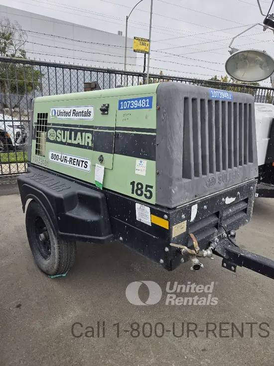 2018 Sullair 185DPQ-KU-T3 Air Compressor
