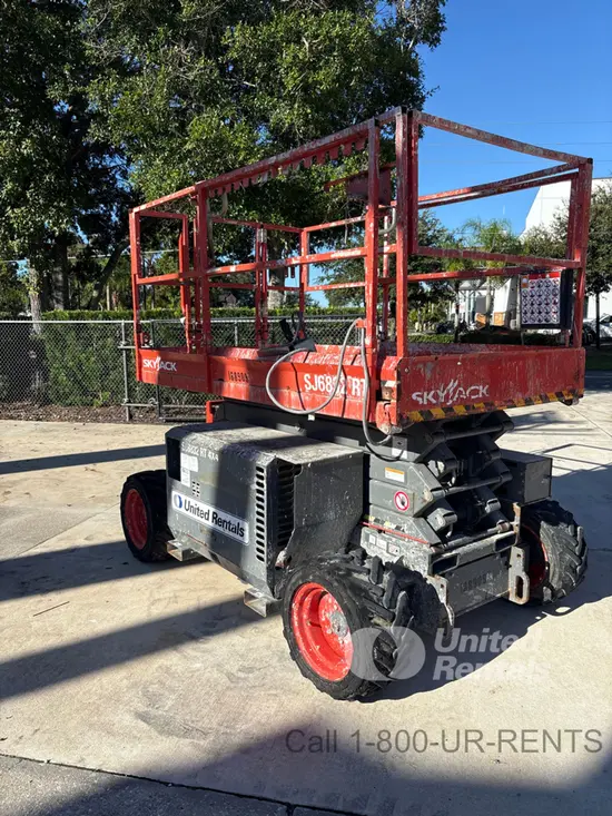 2017 Skyjack SJ6832RT Rough Terrain Scissor Lift