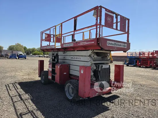2018 MEC 6092RT Rough Terrain Scissor Lift