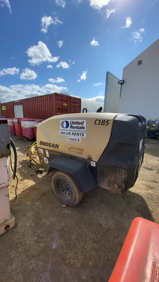 2021 Doosan C185WDO-T4F Air Compressor