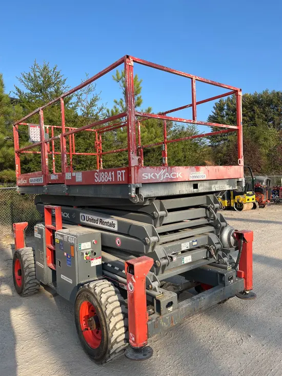 2019 Skyjack SJ8841RT Rough Terrain Scissor Lift