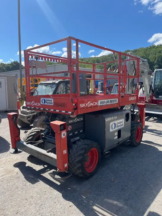 2017 Skyjack SJ6826RT Rough Terrain Scissor Lift