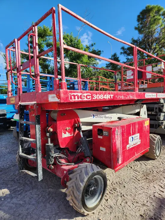 2019 MEC 3084RT Rough Terrain Scissor Lift