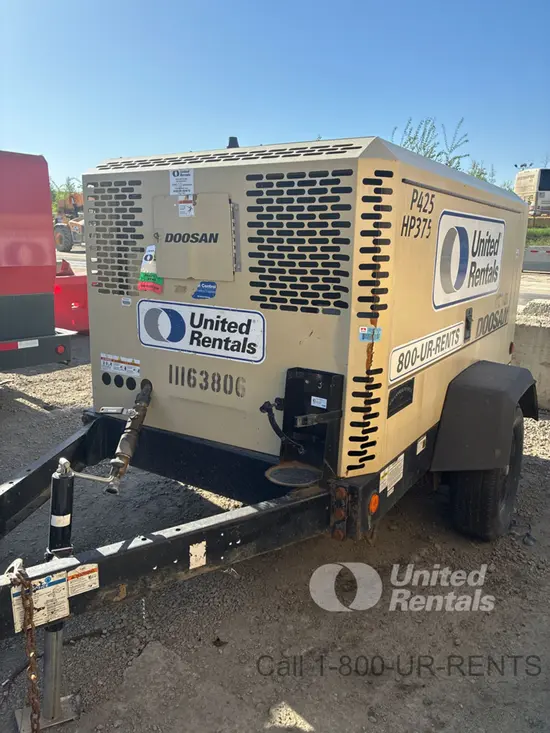 2021 Doosan P425/HP375WCUT4 Air Compressor