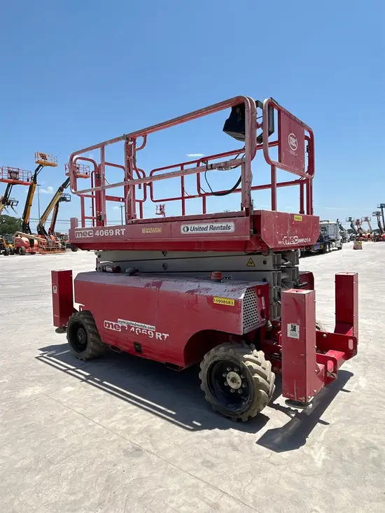 2019 MEC 4069RT Rough Terrain Scissor Lift