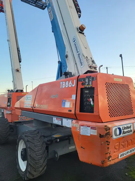 2016 Snorkel TB86J Boom Lift