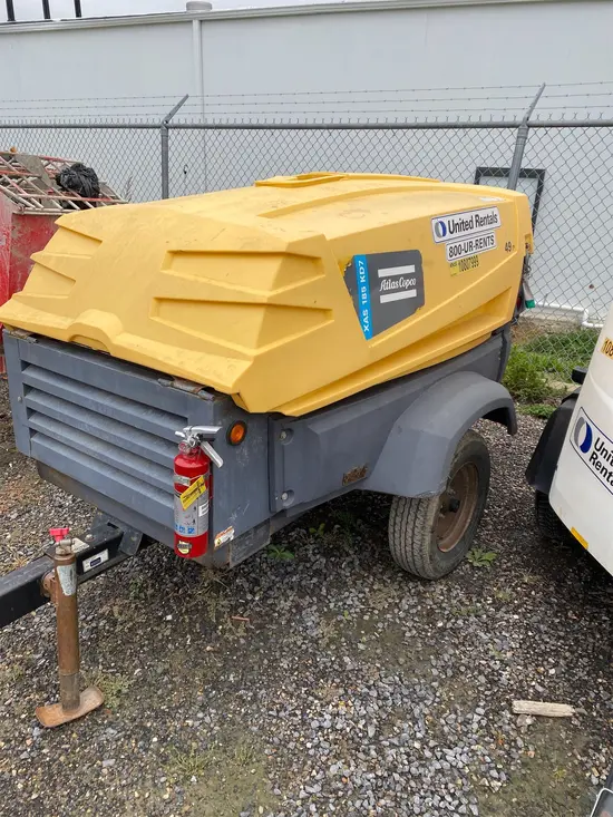 2018 Atlas Copco XAS185KD7 T4F Air Compressor
