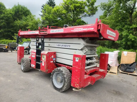 2018 MEC 6092RT Rough Terrain Scissor Lift