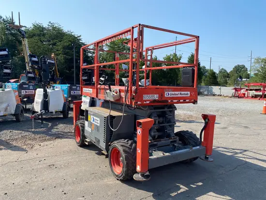 2018 Skyjack SJ6832RT Rough Terrain Scissor Lift