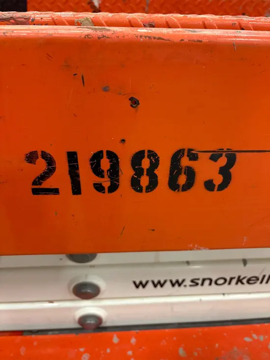2019 Snorkel S3219E Scissor Lift