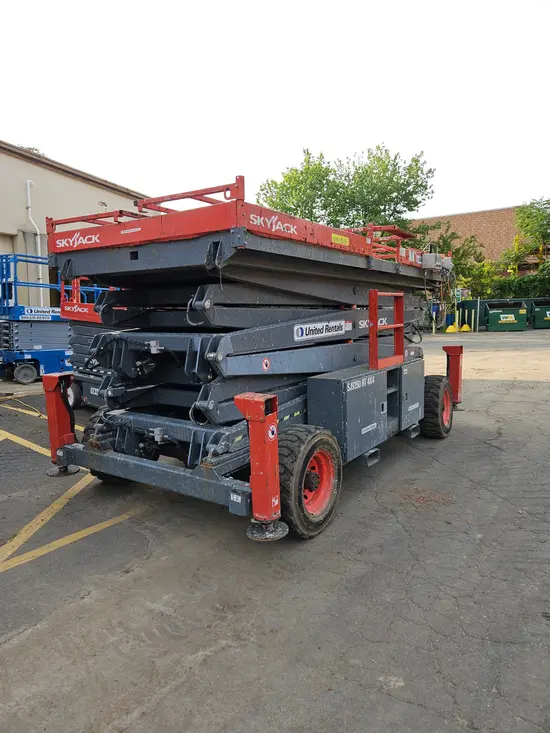 2017 Skyjack SJ9250RT Rough Terrain Scissor Lift