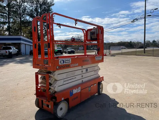 2019 Snorkel S3226E Scissor Lift