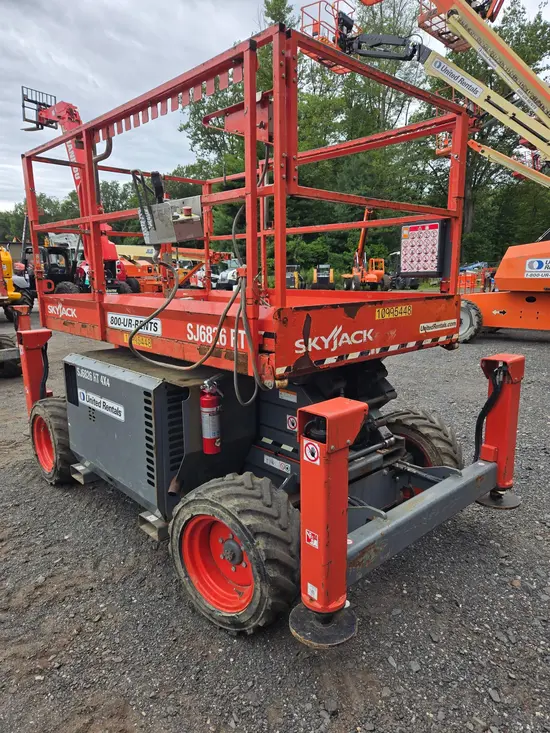 2019 Skyjack SJ6826RT Rough Terrain Scissor Lift