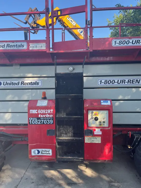 2018 MEC 6092RT Rough Terrain Scissor Lift