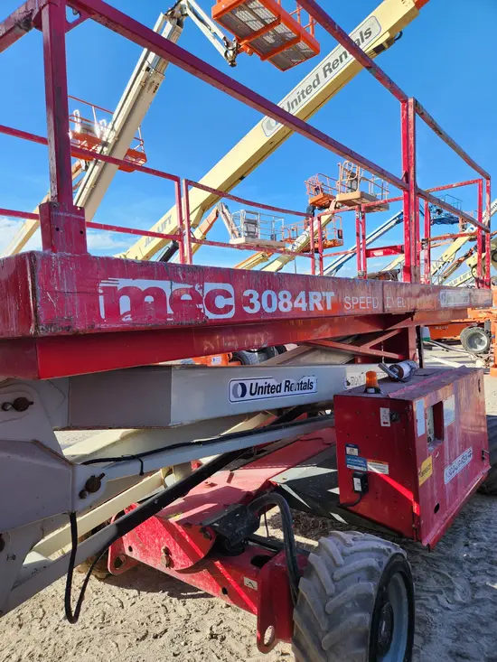 2019 MEC 3084RT Rough Terrain Scissor Lift