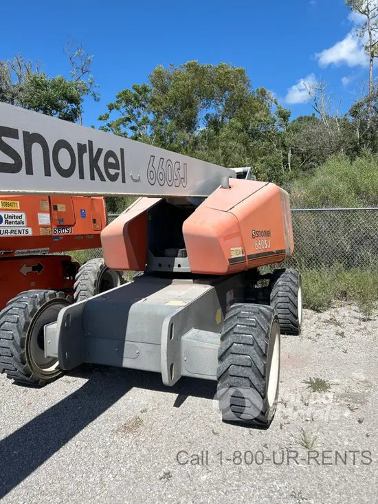 2021 Snorkel 660SJ Boom Lift