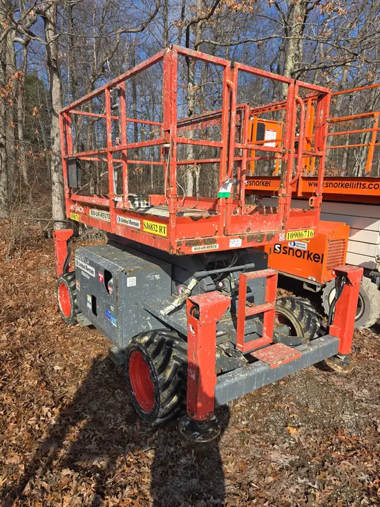 2019 Skyjack SJ6832RT Rough Terrain Scissor Lift