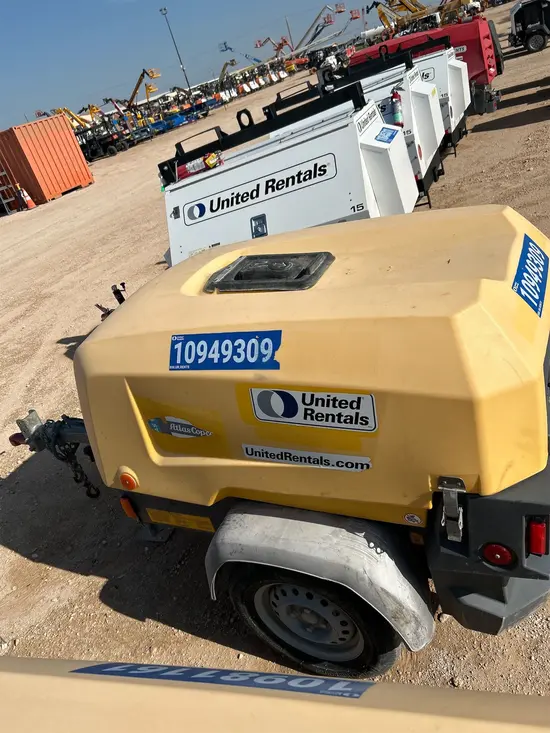2019 Atlas Copco XAS110KD Air Compressor
