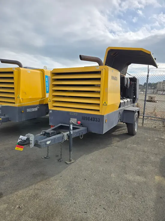2019 Atlas Copco XAS900 JD8 T4F Air Compressor