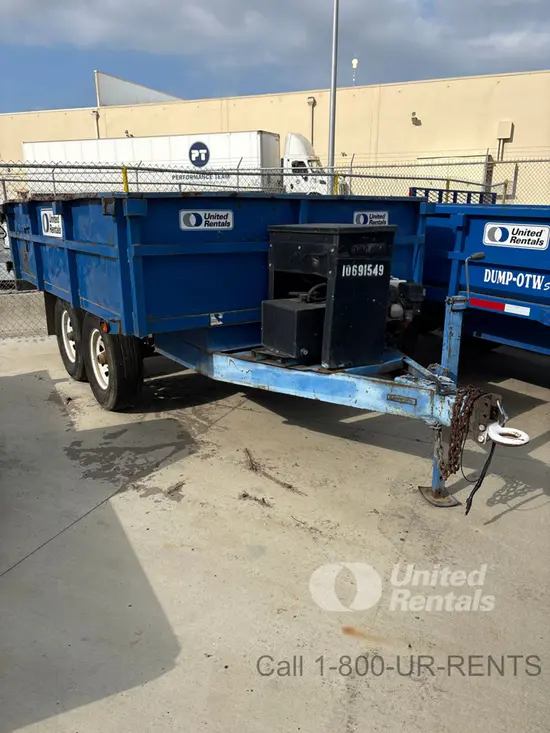 2017 Anderson Trailers D7106T Dump Trailer