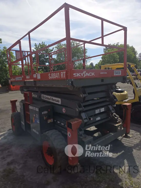 2017 Skyjack SJ8841RT Rough Terrain Scissor Lift