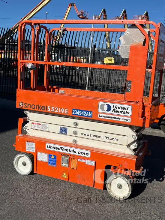 2019 Snorkel S3219E Scissor Lift