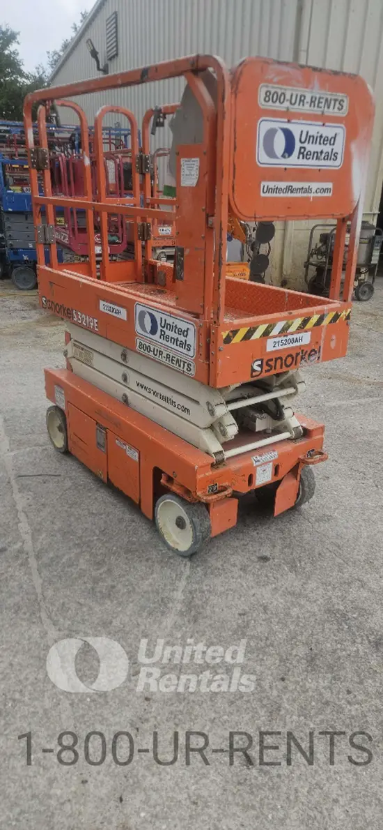 2018 Snorkel S3219E Scissor Lift