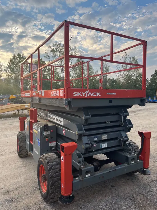 2018 Skyjack SJ8841RT Rough Terrain Scissor Lift