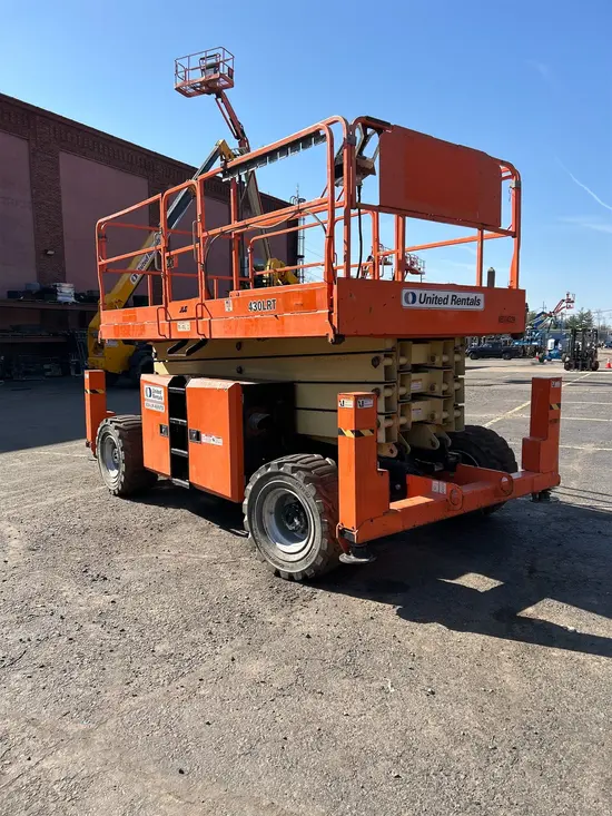 2017 JLG 430LRT Rough Terrain Scissor Lift
