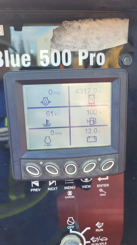 2021 Miller Welders BIG BLUE 500 PR Welder